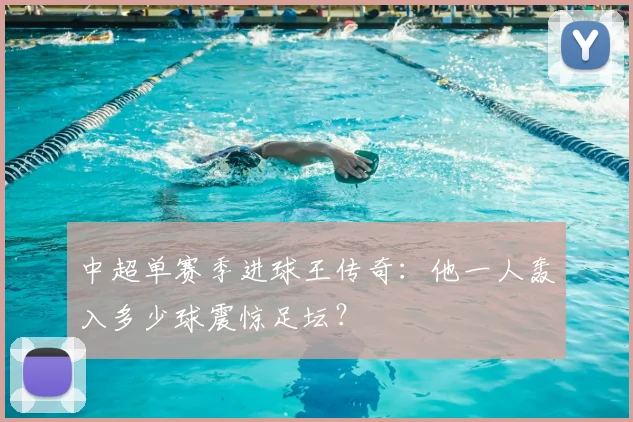 中超单赛季进球王传奇:他一人轰入多少球震惊足坛?
